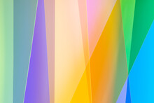 Transparent Colorful Strips