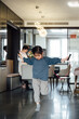 © MaaHoo Studio/Stocksy - Cute little girl jumping rope at home