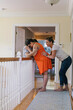© Raymond Forbes LLC/Stocksy - Doula Massaging Expecting Pregnant Mother
