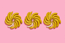 Three Banana Swirls
