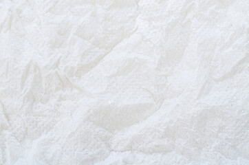 Texture of white tissue paper.