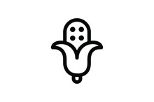 Agriculture Outline Icon - Corn