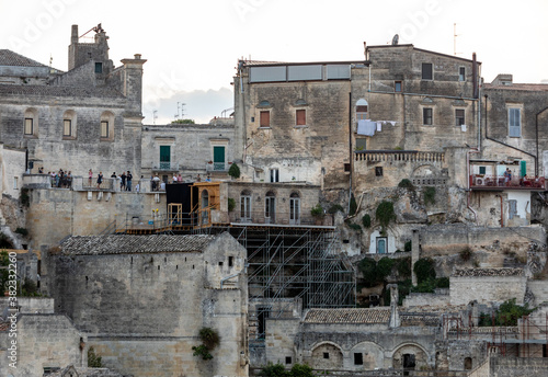 Cuadros en Lienzo Bond apartment from the movie No Time to Die in Sassi, Matera, Italy