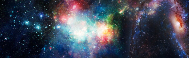 Wall Mural - high quality space background. explosion supernova. bright star nebula. distant galaxy. abstract ima