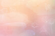 Pastel soft golden pink colored beautiful dreamy background.