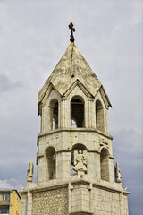 Sticker - The church in Shushi city, Nagorno - Karabakh, Caucasus