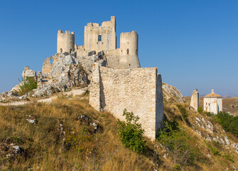 Wall Mural - Rocca Calascio, Italy - an amazing mountaintop castle used as location for movies like 