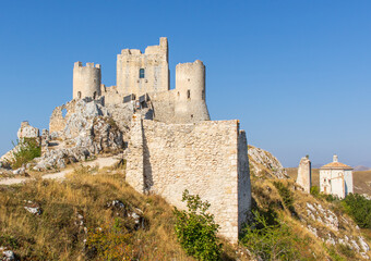 Wall Mural - Rocca Calascio, Italy - an amazing mountaintop castle used as location for movies like 