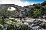 ponte romano sul  fiume Tirso
