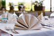 © Wells/Stocksy - detail of an elegant table in a restaurant
