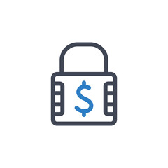 Poster - Locked payment icon