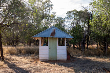 Wall Mural - Old food safe, outback station