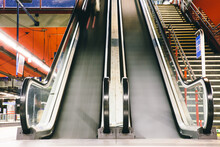 Subway Escalators In Motion
