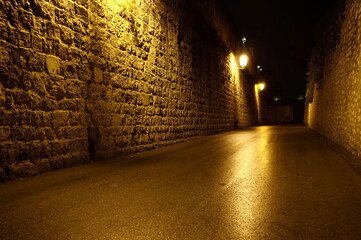 Wall Mural -  jerusalem old city at night