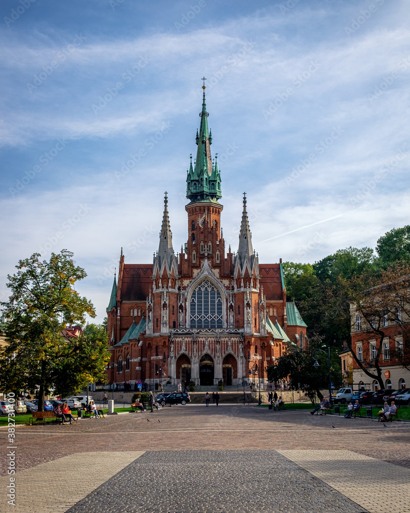 Kościół św. Józefa na Rynku Podgórskim w Krakowie  - obrazy, fototapety, plakaty 