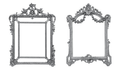 Wall Mural - isolated antique frame