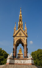 The Albert Memorial In Kensington Gardens, London