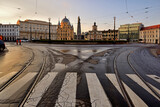 Fototapeta Miasto - Plac Wolności- miasto Łódź