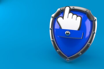 Sticker - Protective shield with cursor