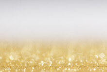 Abstract Golden Glitter Background