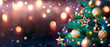 © Romolo Tavani - Abstract Christmas Tree With Baubles And Defocused Shiny Lights