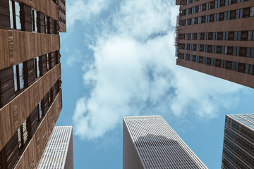 Skyscrapers in New York