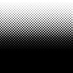 Aufkleber - Linear, horizontal halftone vector pattern, texture. Circles, dots, screentone illustration. Freckle, stipple-stippling, speckles illustration. Pointillist vector art