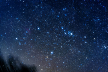Canvas Print - starry night sky