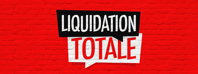 Sticker - Liquidation totale