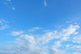 Fototapeta Na sufit - fantastic soft white clouds against blue sky