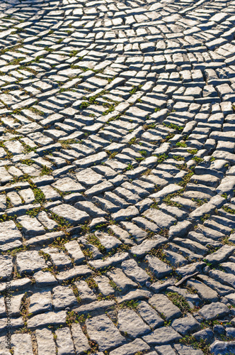 Fotografía cobblestones on a road int eh austrian region wachau