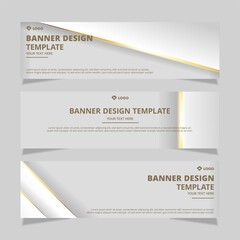 set of modern abstract vector banners design. template ready for use in web or print design.
