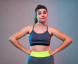 © Xalanx - Plus size woman doing fitness exercises