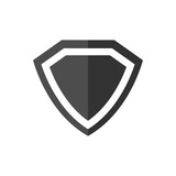 Fototapeta Desenie - Shield icon vector