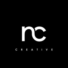 NC Letter Initial Logo Design Template Vector Illustration	
