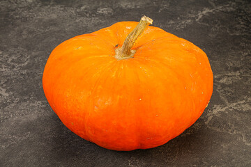 Ripe pumpkin ready for cooking