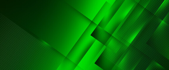 Green futuristic abstract connection technology background,speed connection communication technology
