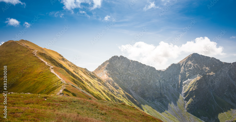 Path To Wolowiec And Rohac Ostry In The Background Breathtaking Peaks path-to-wolowiec-and-rohac-ostry-in-the-background-breathtaking-peaks
