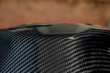 Wall Mural - carbon fiber pure part product of composite material