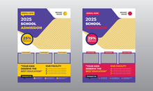 Kids School Education Admission Flyer Template