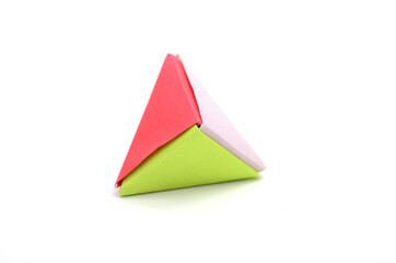 Wall Mural - Modular origami object