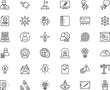 © Kirill - business vector icon set such as: connect, world, statistics, managing, identity, tablet, order, app, hand, software, preparation, e learning and education, learning, form, code, family, supervisor