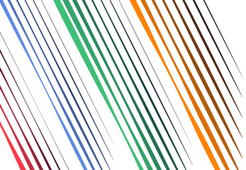 Poster - Diagonal, oblique, slanted random lines, stripes