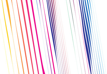 Poster - Diagonal, oblique, slanted random lines, stripes