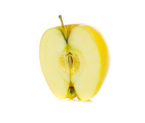 Wall Mural - yellow apples isolated