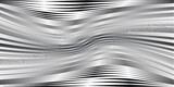 Fototapeta Perspektywa 3d - Vector Striped Background . Horizontal Black Lines