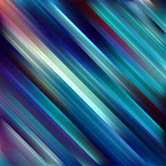 Wall Mural - Abstract Blue Straight Lines Background. Vector Illustrartion