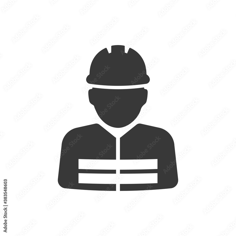 construction workers.icon vector images Stock Vector | Adobe Stock