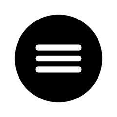 Wall Mural - web menu icon. Flat design style. Menu icon. vector illustration. grid view icon vector for any purposes on white background