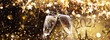 © Pasko Maksim  - New Year's Eve 2021 Celebration Background with Champagne